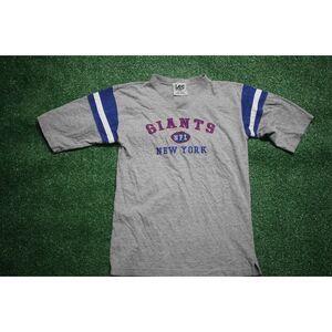 Vintage 90s Lee Sport New York Giants NFL Football Jersey T-Shirt youth XL Gray